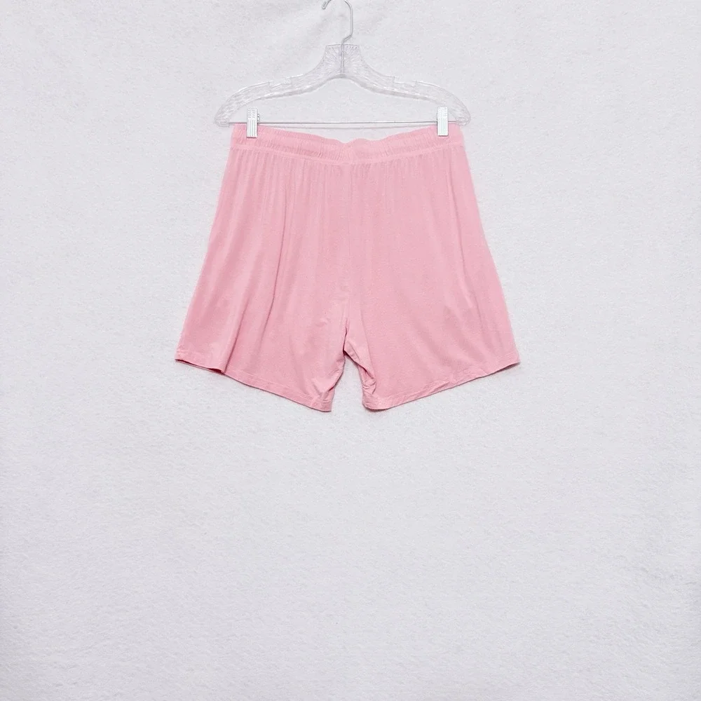 Comfrt Cloud Lounge Set Size XL Bubblegum Pink Elastic Waist Drawstring Cozy